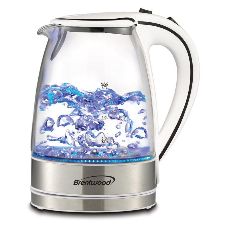 Brentwood Appliances 1.8 Quarts Glass Electric Tea Kettle & Reviews